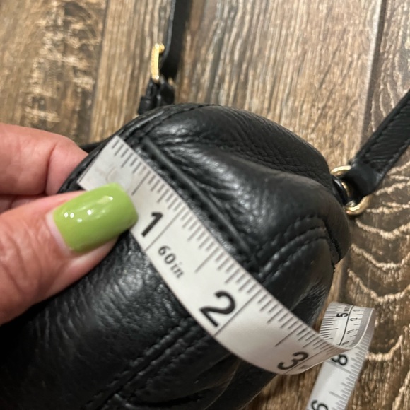 Micheal Kors small pebbled leather black crossbody - Picture 10 of 15